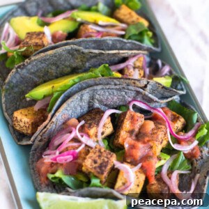How to cook tofu Crispy Tofu Tacos