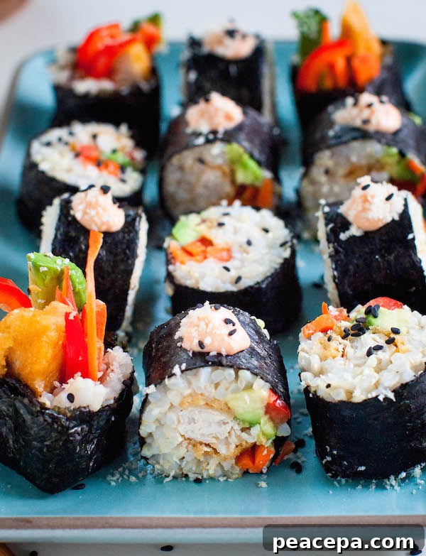 vegan sushi kid friendly vegan recipes