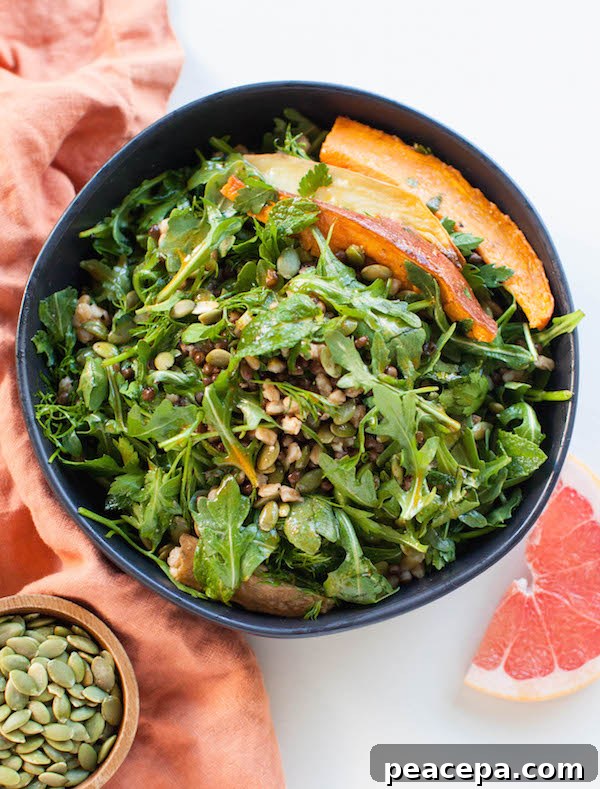 High Protein Vegan Sweet Potato Arugula Salad | @sweetpotatosoul