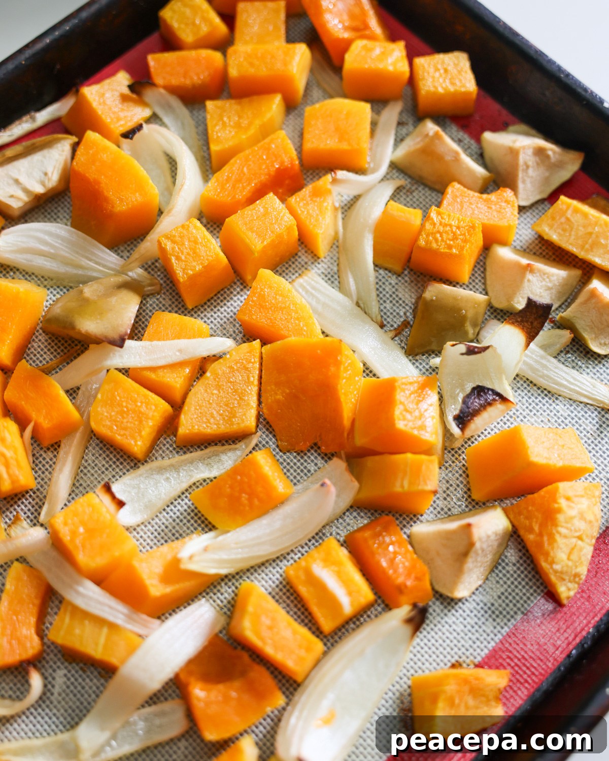 roasted butternut squash for soup