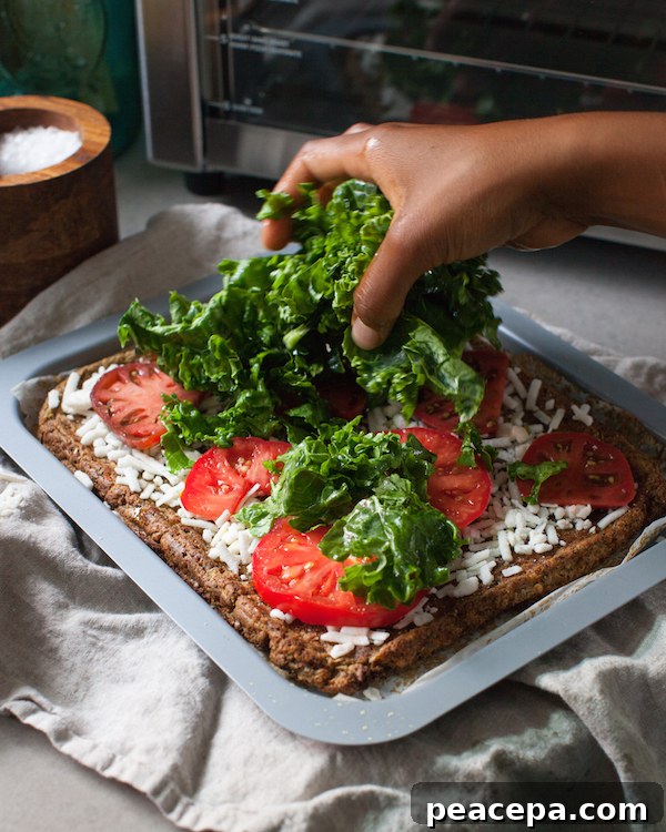 Vegan Cauliflower Pizza Crust | @sweetpotatosoul