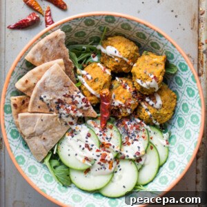 Sweet Potato Falafel Buddha Bowl | www.sobuddhalicious.com