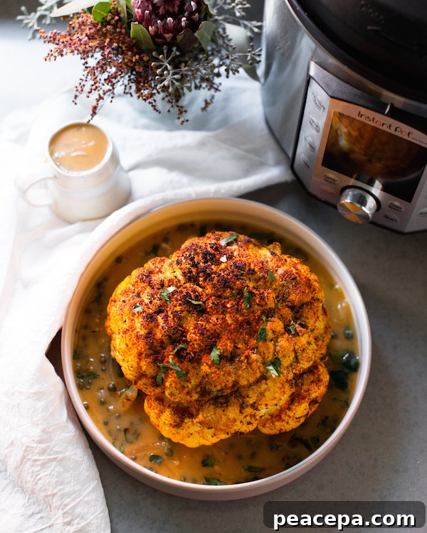 Instant Pot Whole Cauliflower