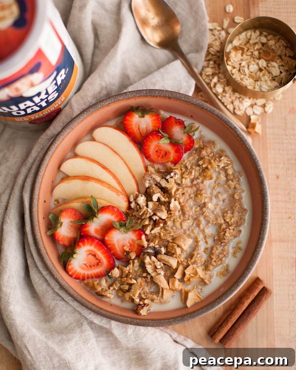 Apple Cinnamon Oatmeal Mix 