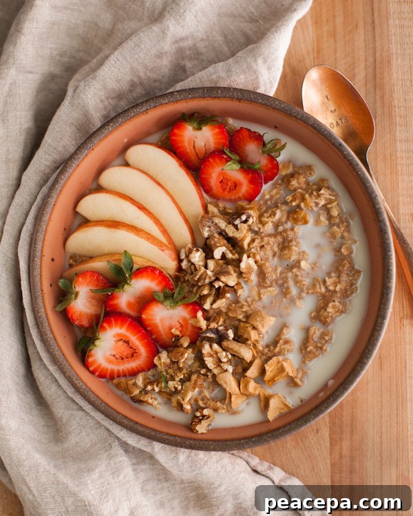 Apple Cinnamon Oatmeal Mix
