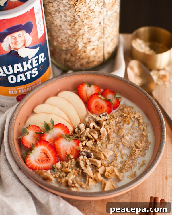 Apple Cinnamon Oatmeal Mix 