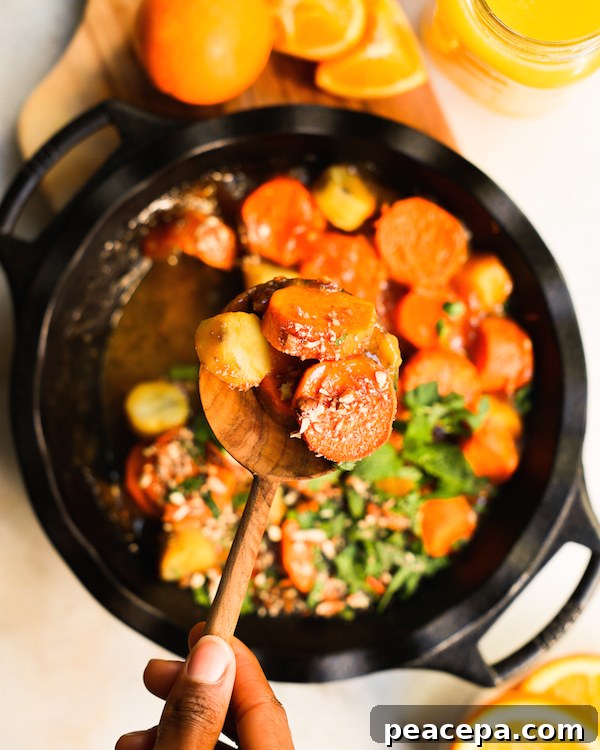 Baked glazed sweet potatoes