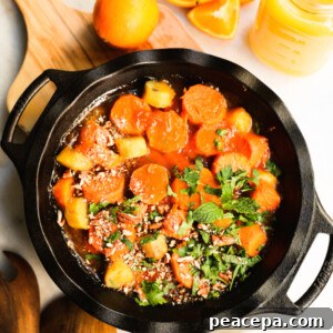 Miso Glazed Sweet Potatoes