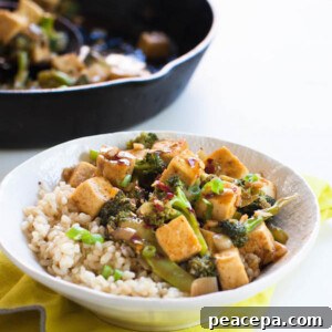Crispy Tofu and Broccoli Stir-Fry with Garlic Ginger Sauce 5 Broccoli Stir Fry with Crispy Tofu