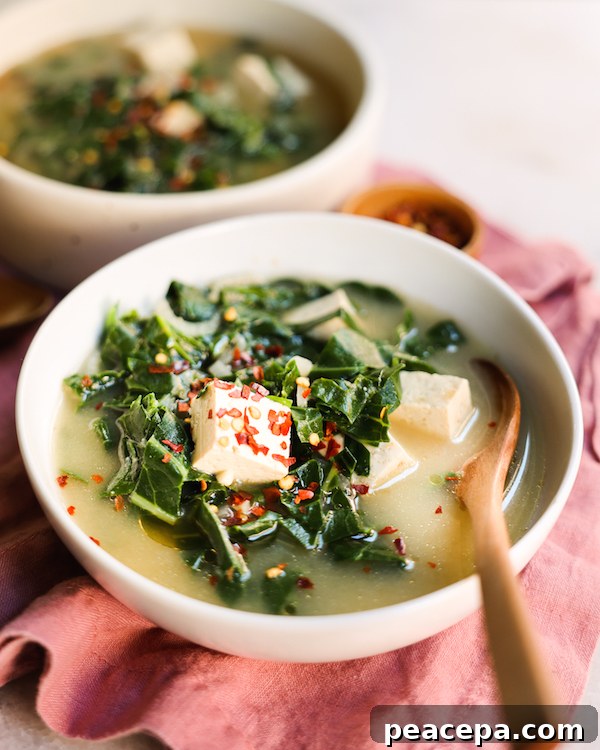 Collard Miso Soup