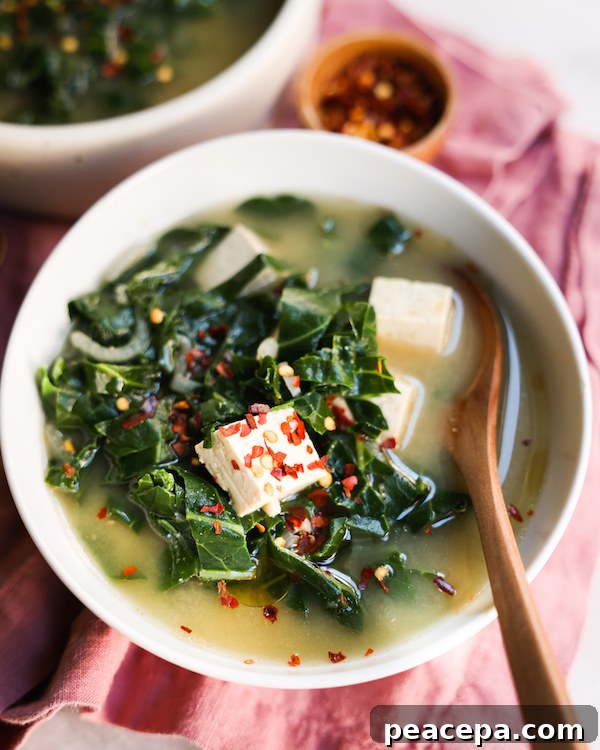 Collard Miso Soup
