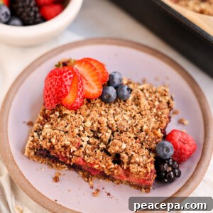Berry Vegan Crumble