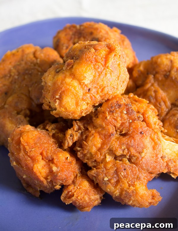 Vegan Fried Cauliflower Chicken