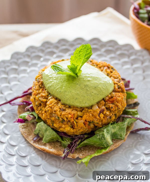 Sweet potato burgers