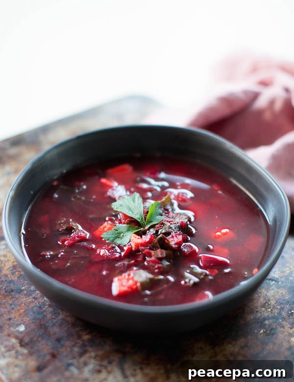 Beet Sweet Potato Soup | @sweetpotatosoul