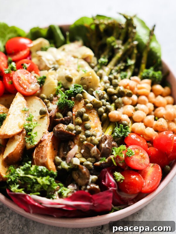 vegan nicoise salad