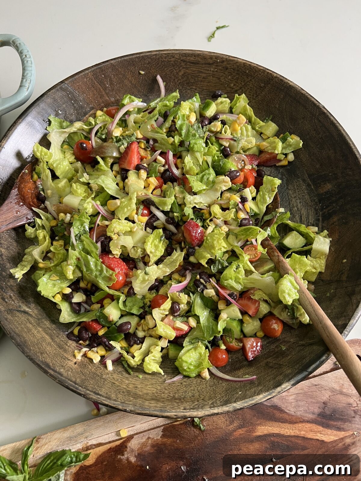 Summer Salad in a bowl.