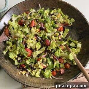 Summer Salad in a bowl.