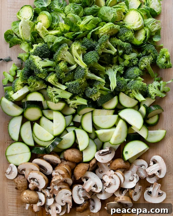 Assorted vegetables Vegan Meal Plan for Busy People